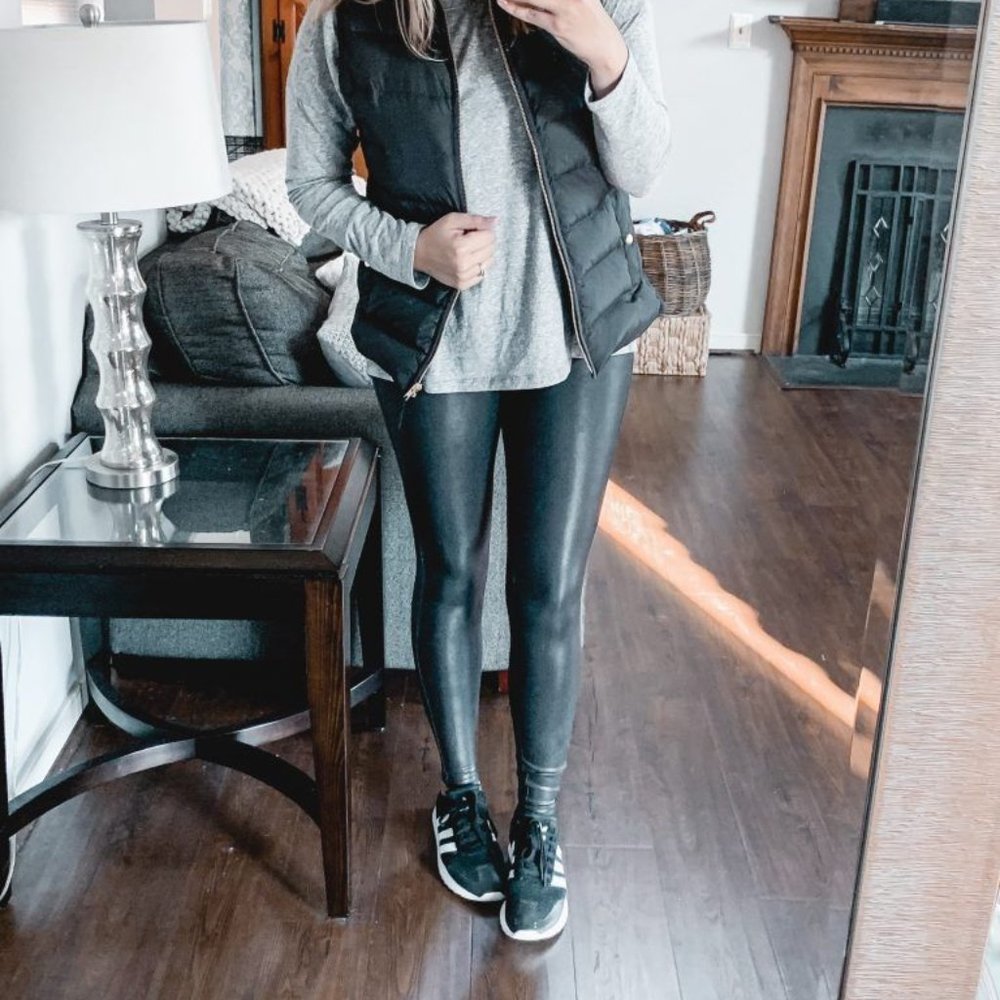 Spanx Faux-Leather Leggings